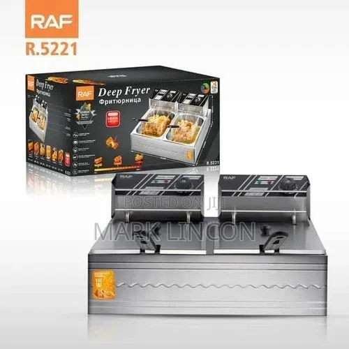 Raf Double Deep Fryer