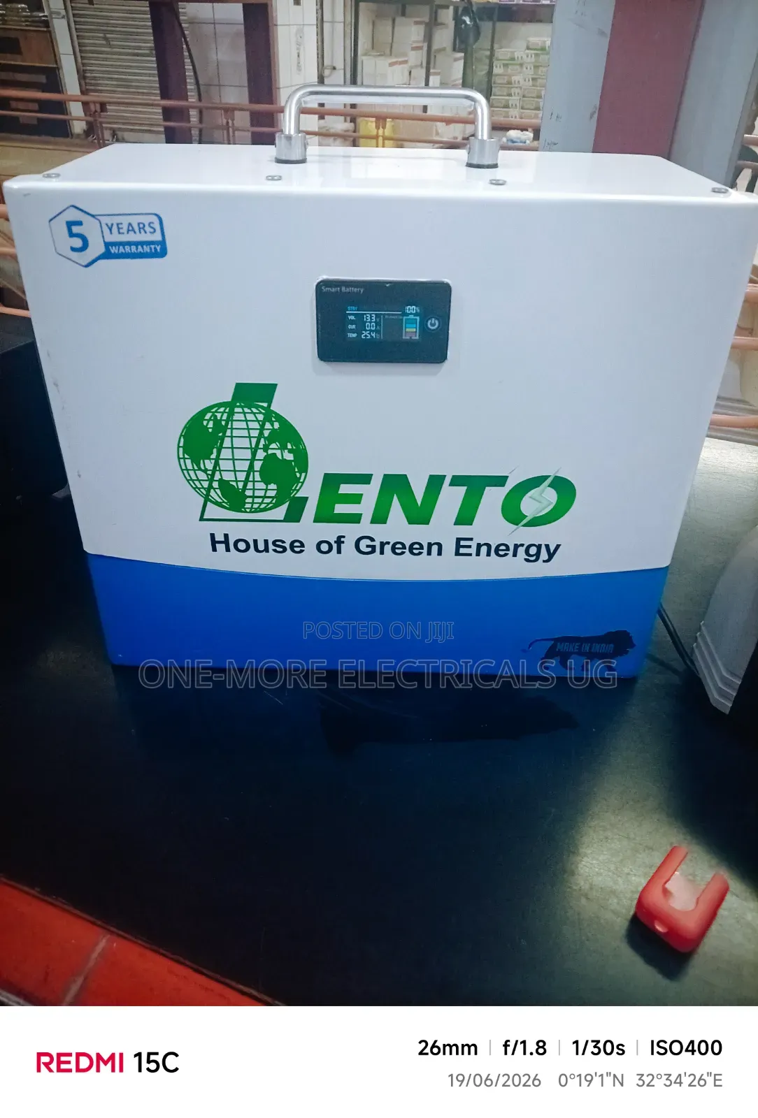 Long Lasting Lithium Battery 100ah/12volts Indian Made.