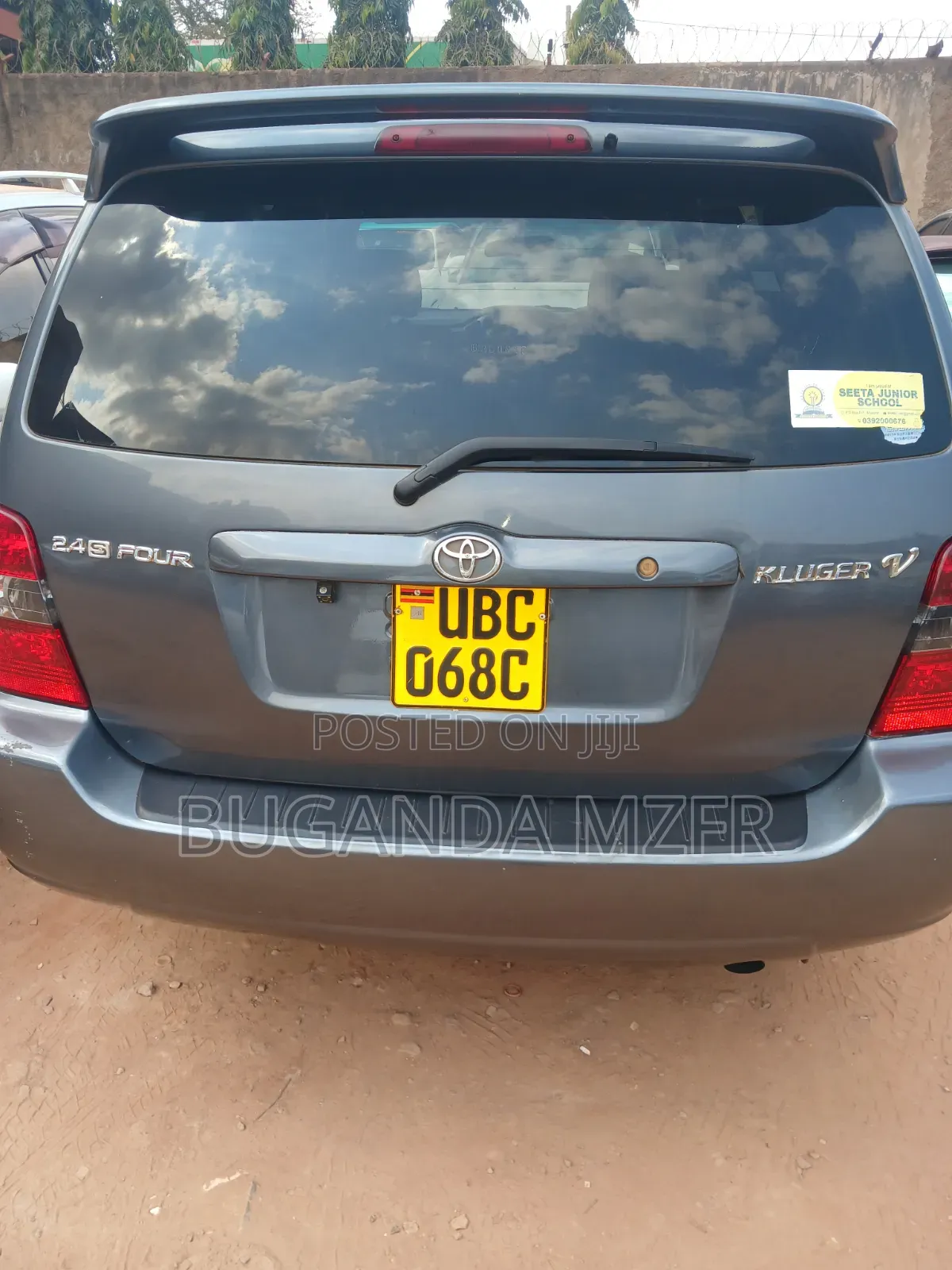 Toyota Kluger 2003 Gray