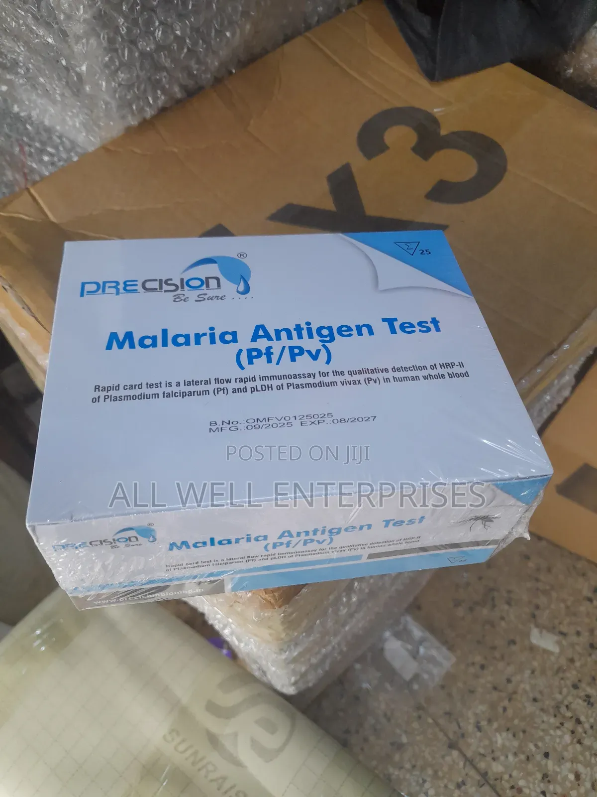 Malaria Antigen Test (Pf/Pv)
