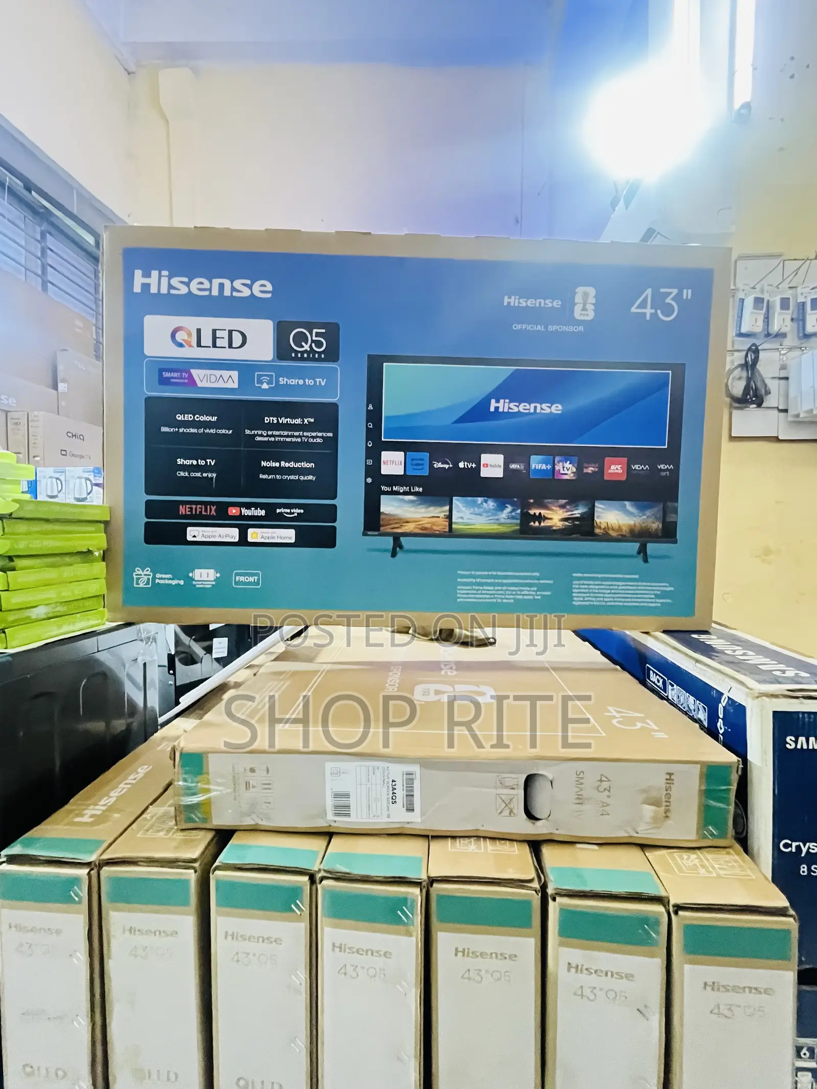 Hisense 43 Inches Q5 Series Smart Vida TVS