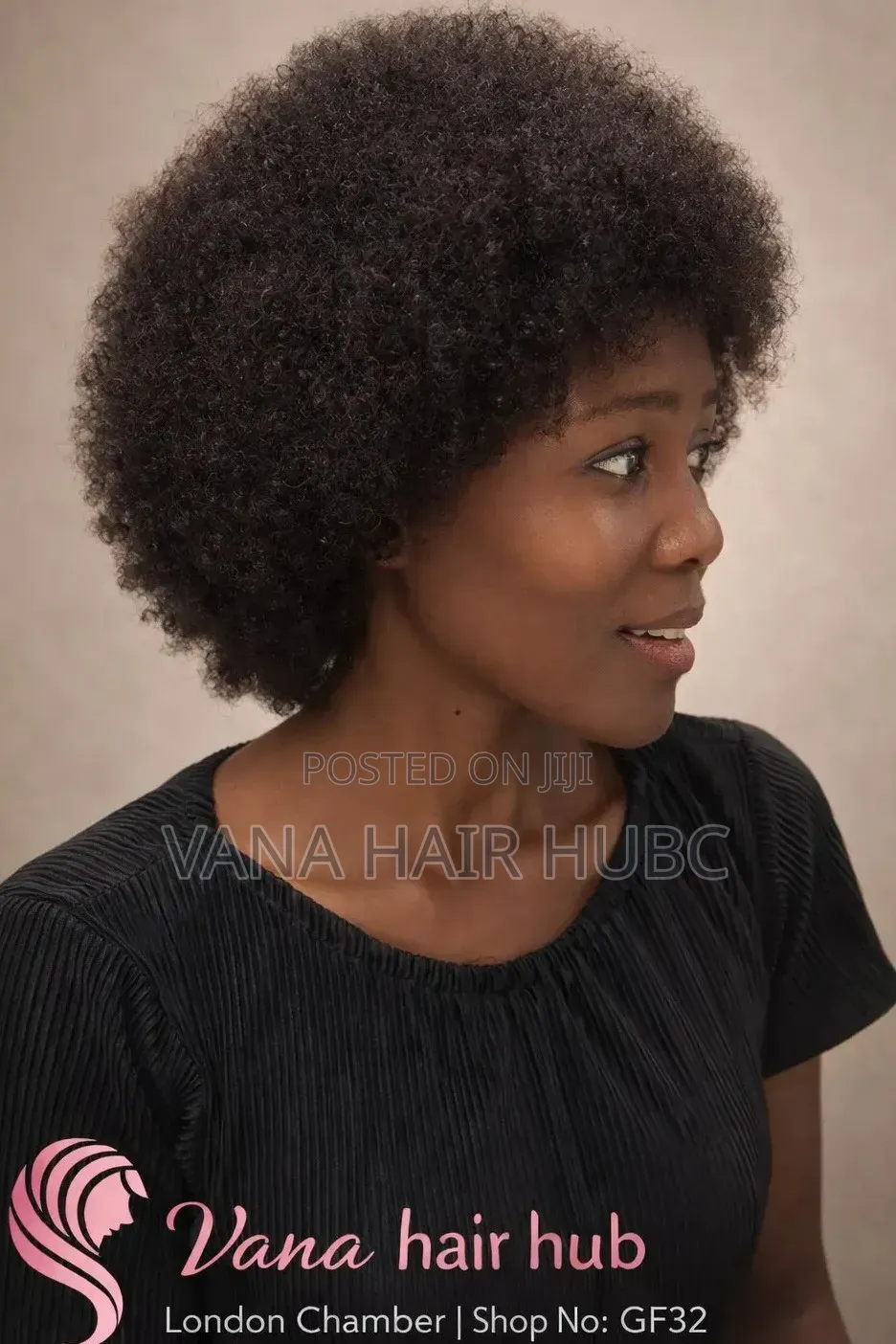 Afro Wig ( Human Hair)