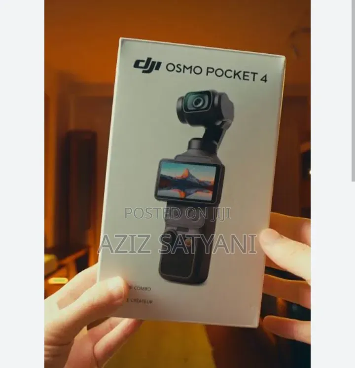 Dji Osmo Pocket 4 World in My Pocket
