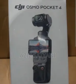 Dji Osmo Pocket 4 World in My Pocket