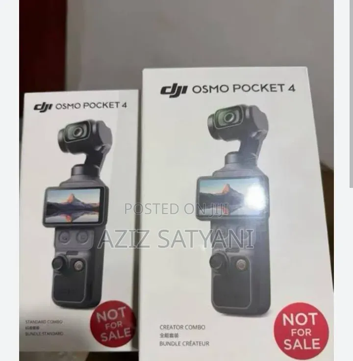 Dji Osmo Pocket 4 World in My Pocket