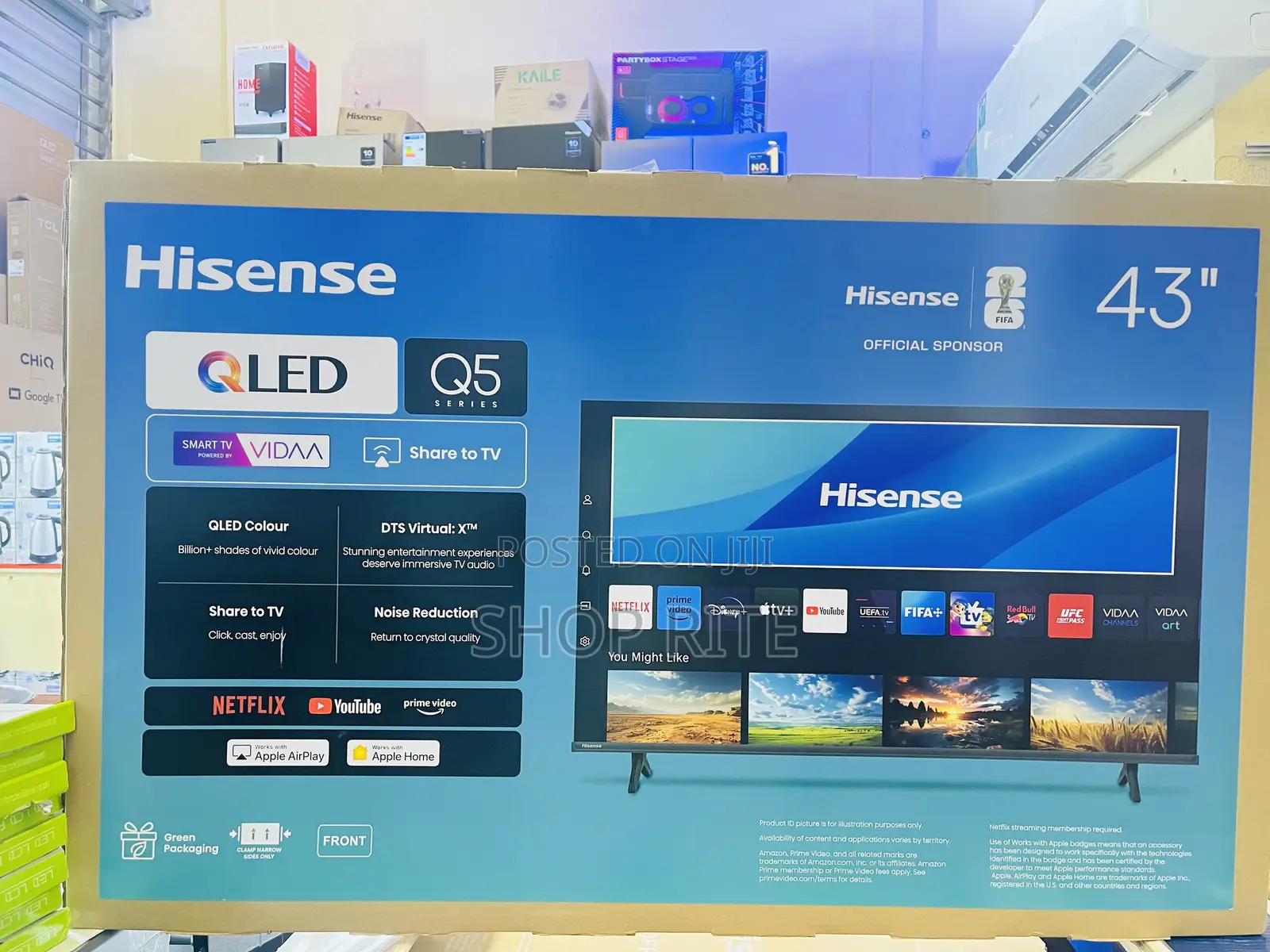 Hisense Brand New Tv Smart Qled TVS