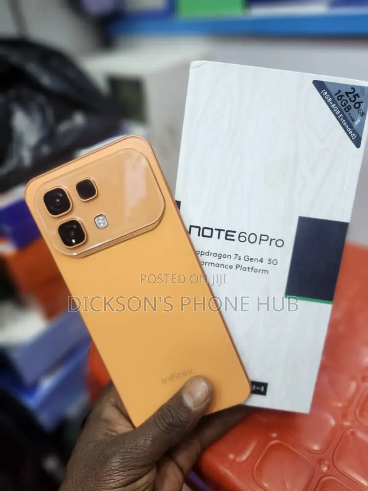 New Infinix Note 60 Pro 256 GB Orange