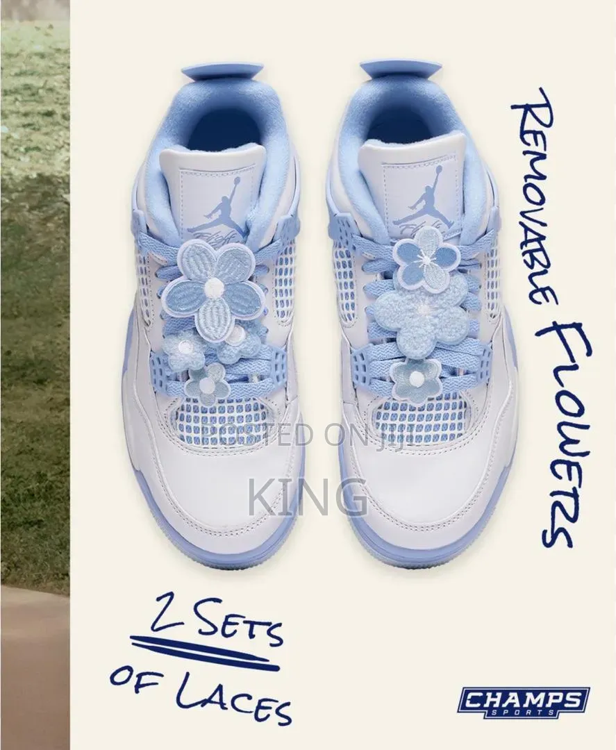 Nike Air Jordan 4 Retro "Forget Me Not" Sneakers