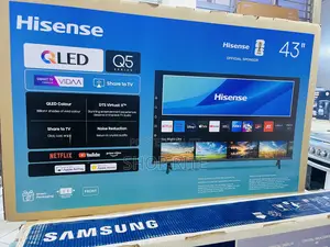 New Arrivals Hisense 43 Inches Qled TVS