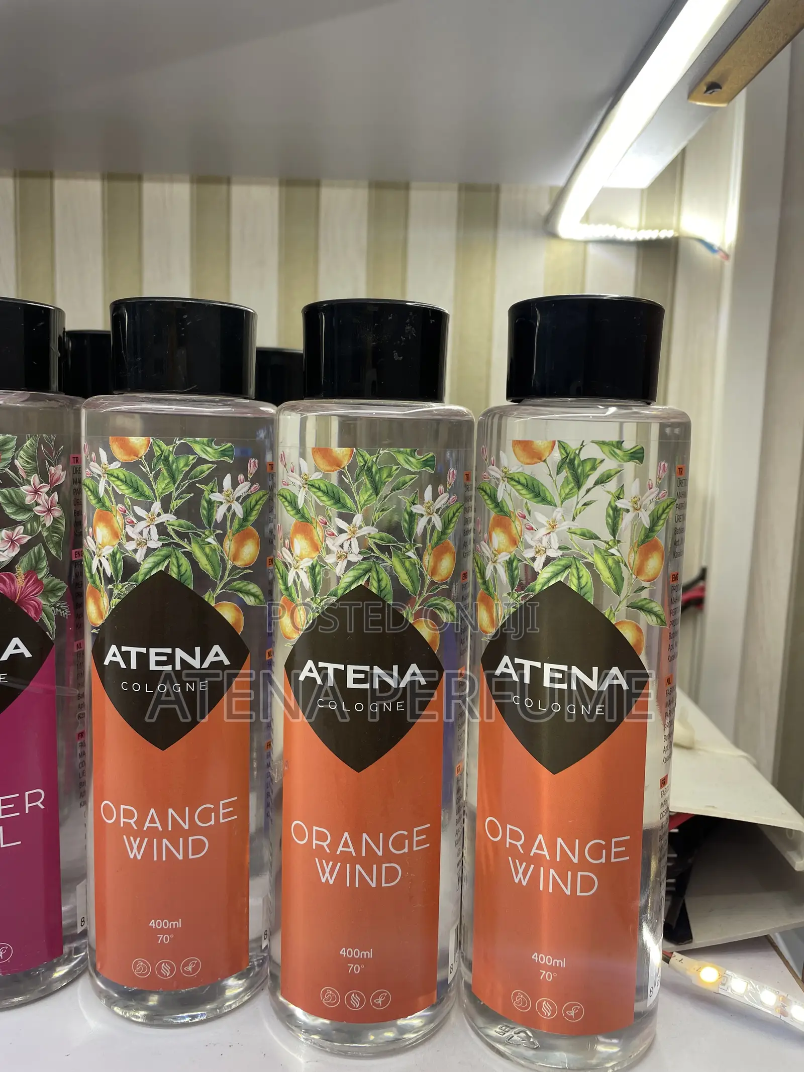 Turkish Kolonya Cologne | Fresh | Made in Türkiye | Atena Perfumes