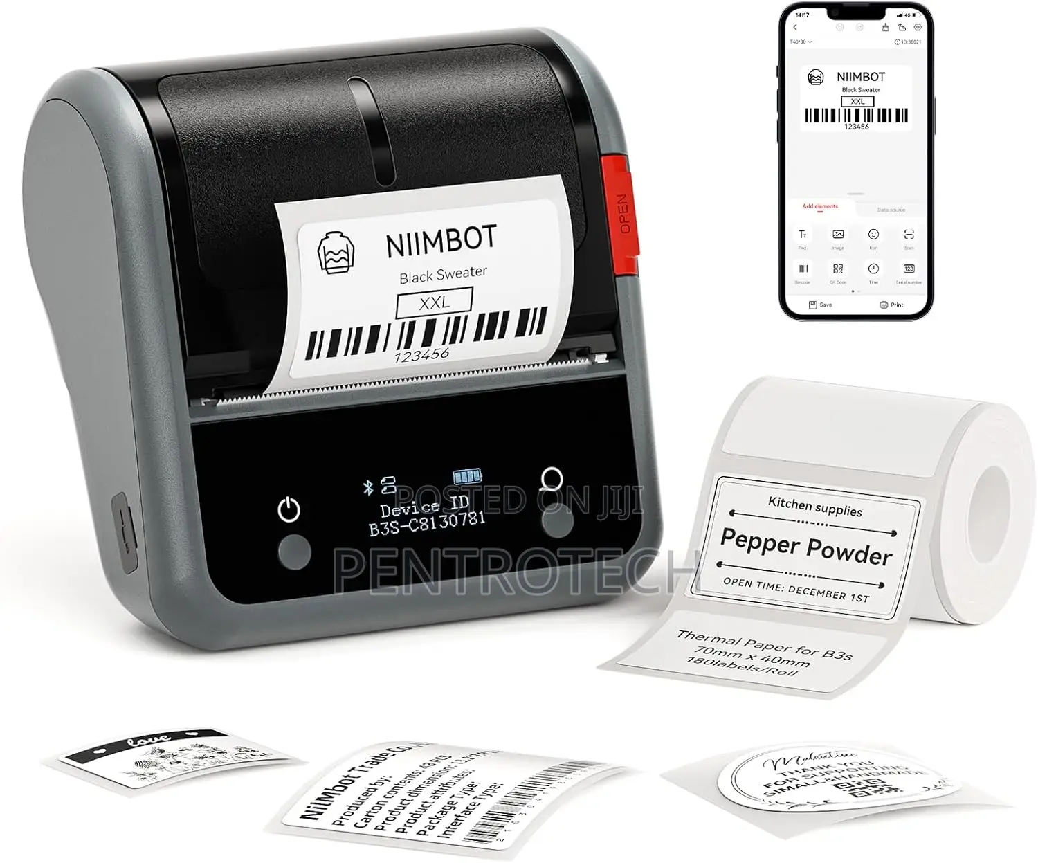 Niimbot B3s Wireless Label Printer