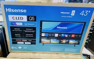 Hisense Orginal 43 Inches Crystal Qled TVS