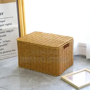 Elegant Woven Storage Basket Set – Natural Style Organization