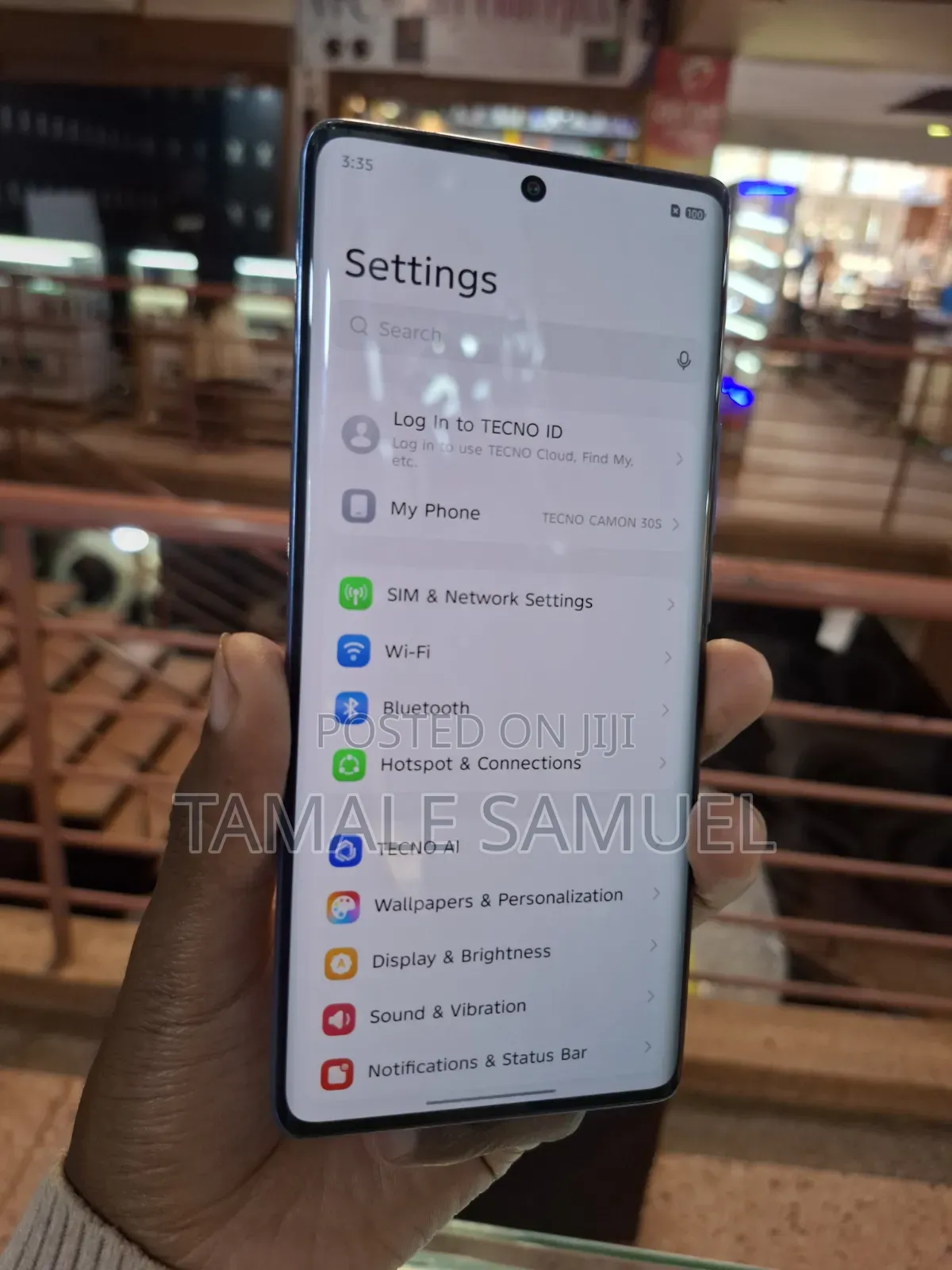 Tecno Camon 30S 128 GB Purple