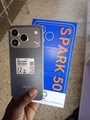 New Tecno Spark 50 128 GB Gray