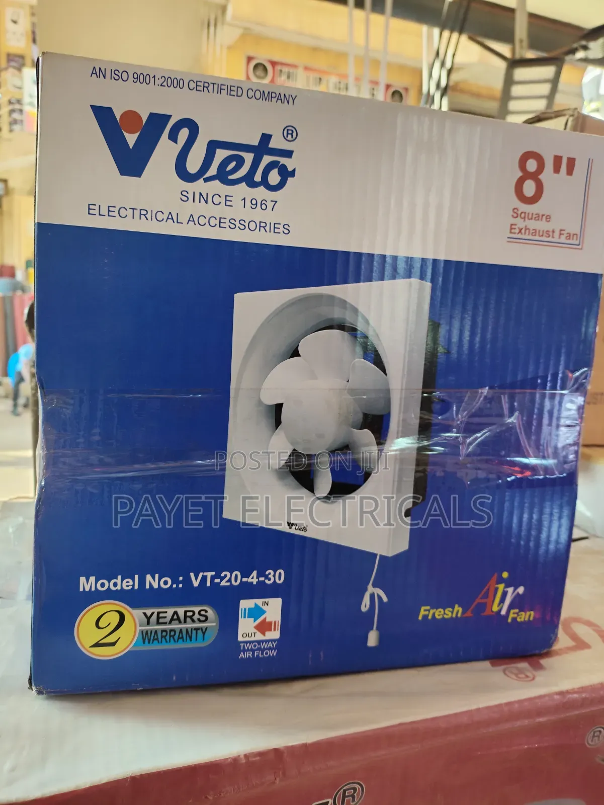 8inch Exaust Fan/Ventilating Fan for Vetto