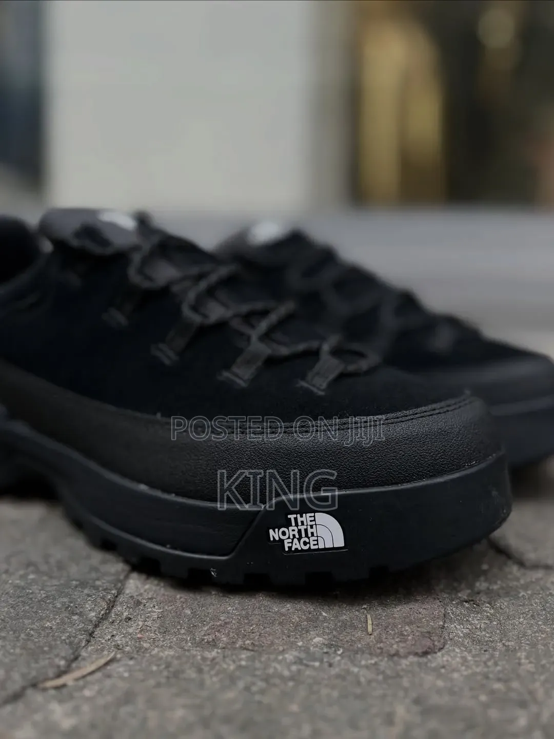 The North Face Glenclyffe Urban Low Shoes in Black Suede.