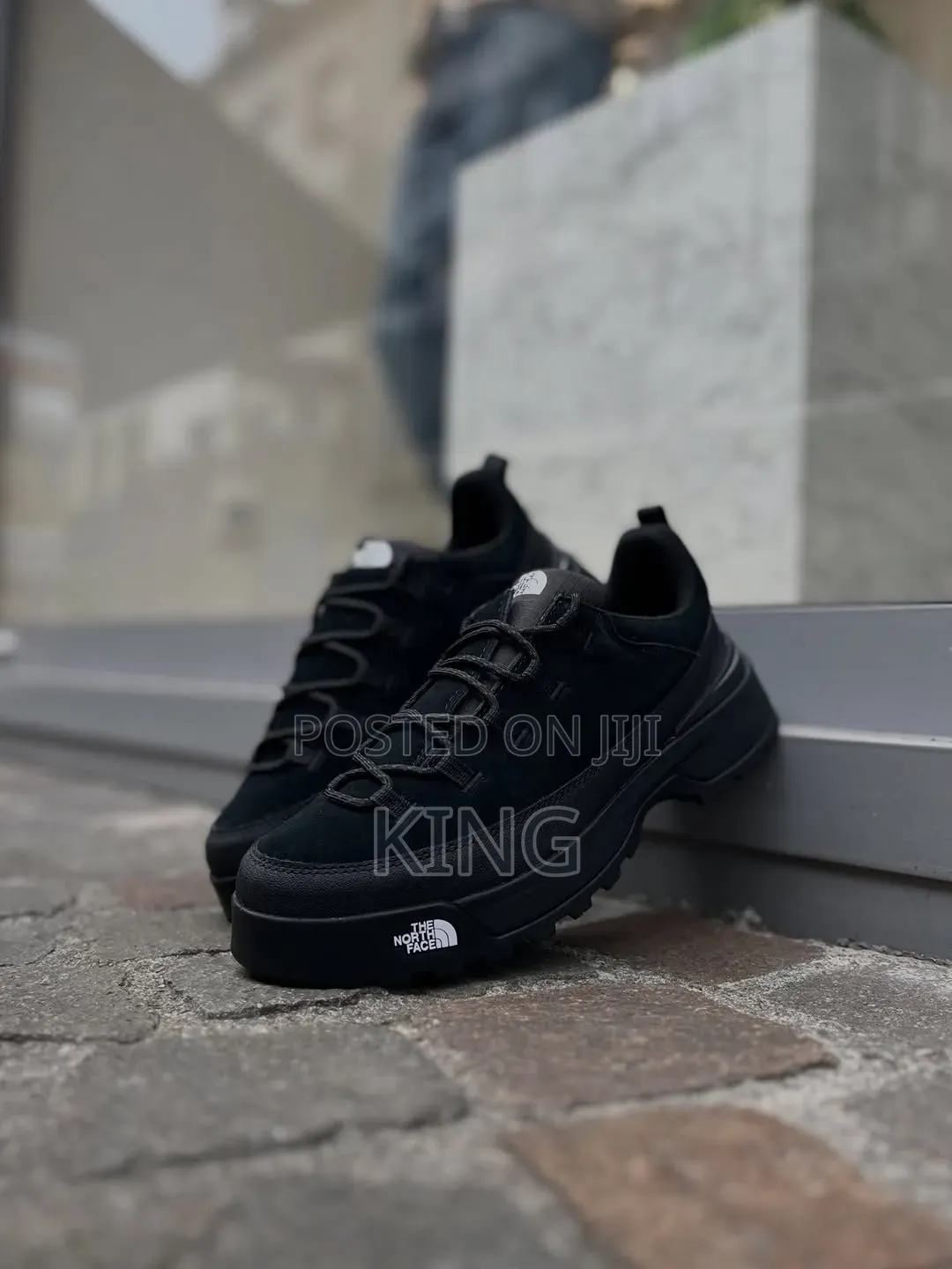 The North Face Glenclyffe Urban Low Shoes in Black Suede.