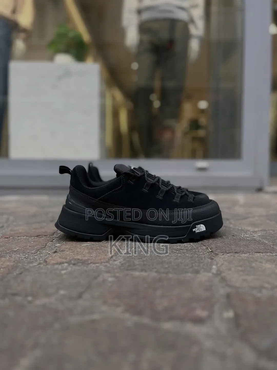 The North Face Glenclyffe Urban Low Shoes in Black Suede.