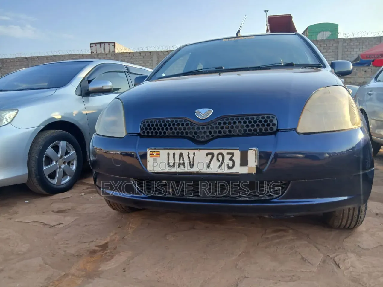Toyota Vitz 1.3 AWD 3dr 2004 Blue