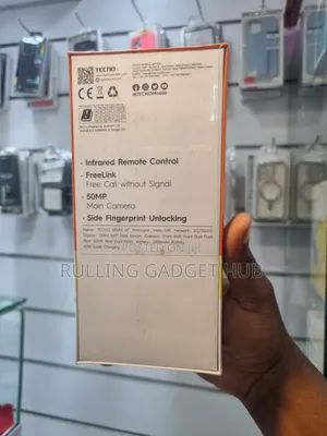 New Tecno Spark 40 128 GB Black