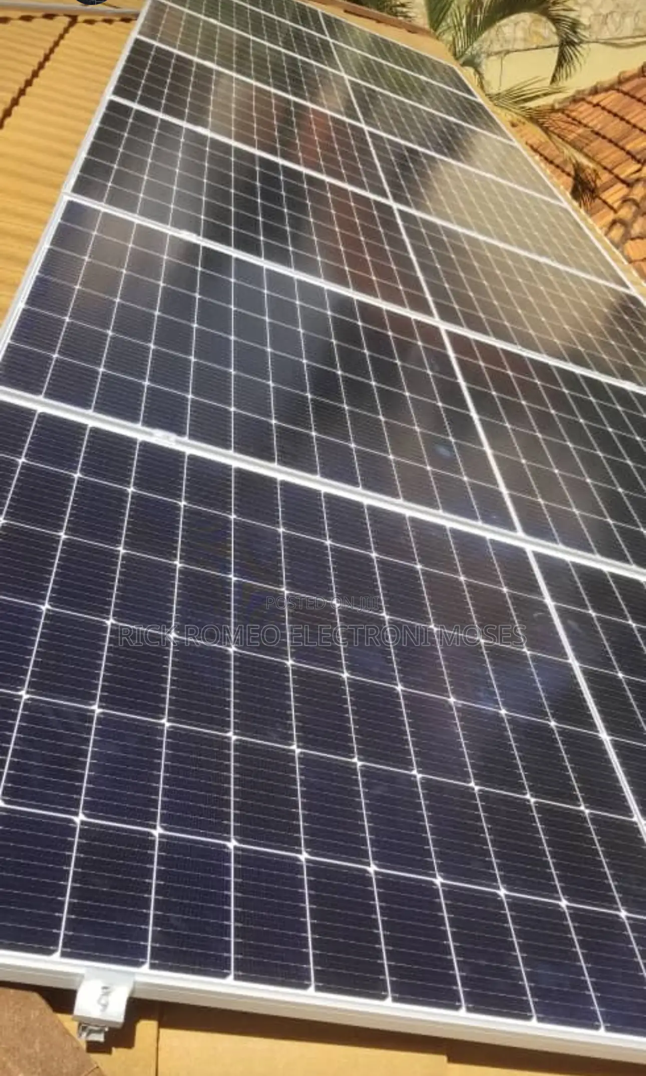 580w Mono Crystalline Solar Panels + Installation Kampala