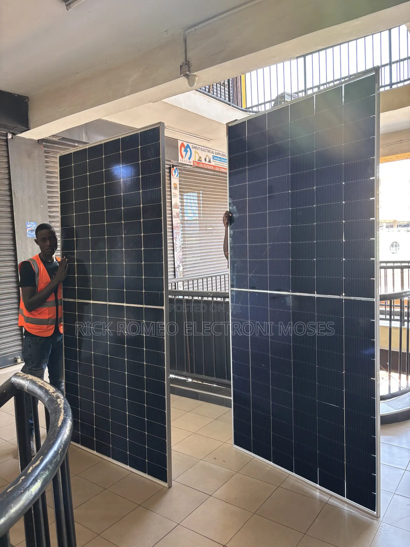 580w Mono Crystalline Solar Panels + Installation Kampala