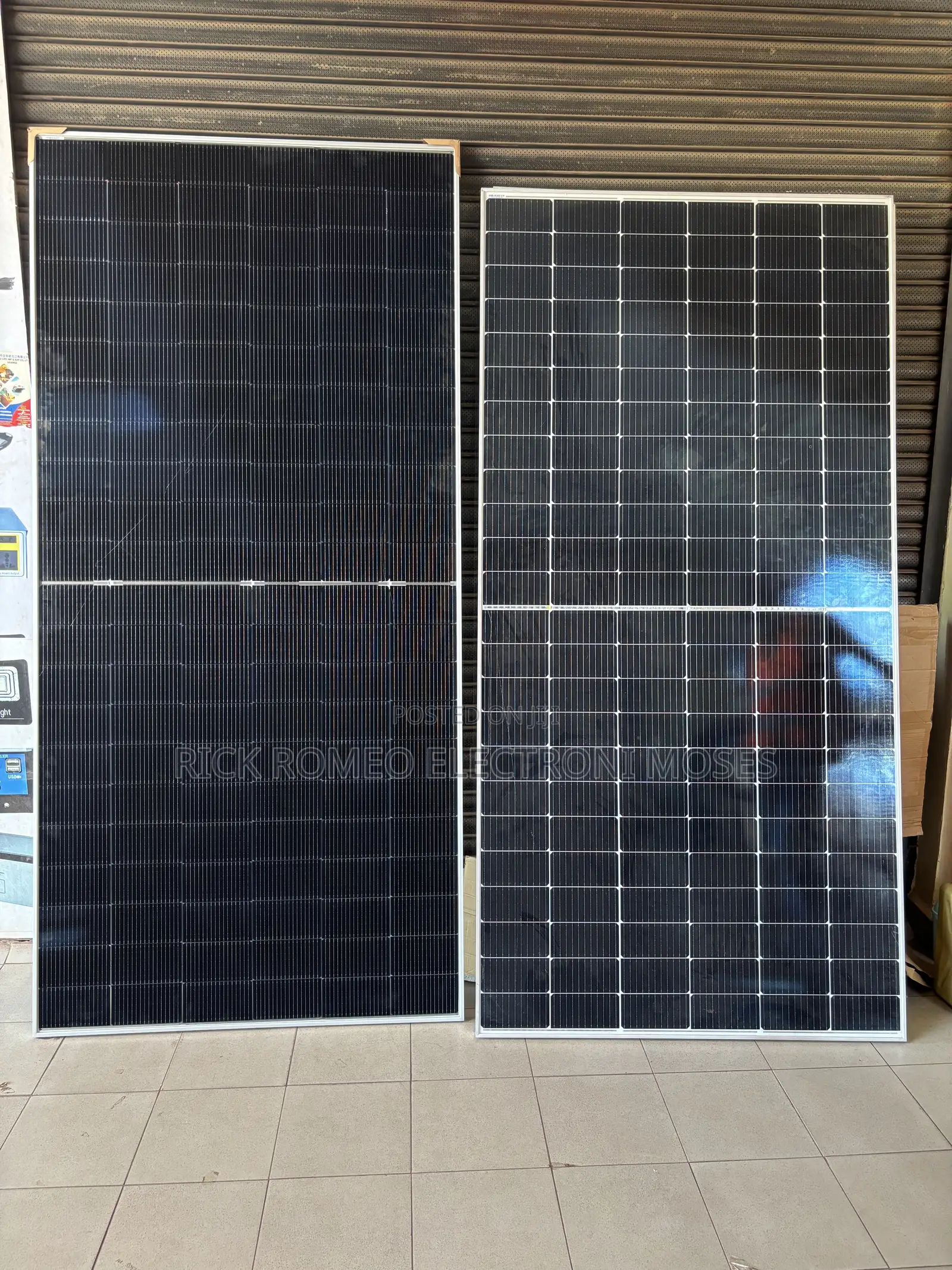 580w Mono Crystalline Solar Panels + Installation Kampala
