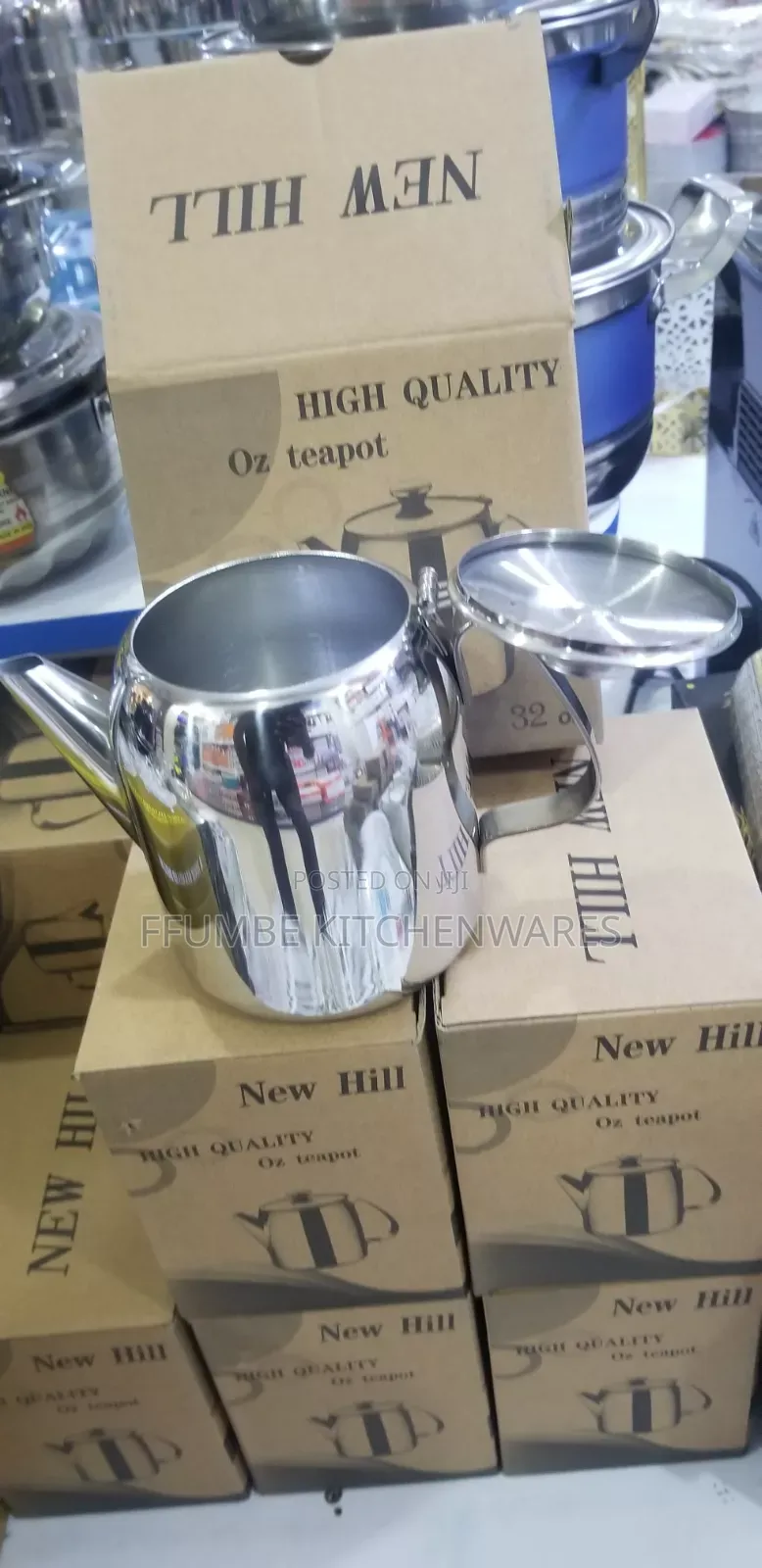Steel Tea Pot