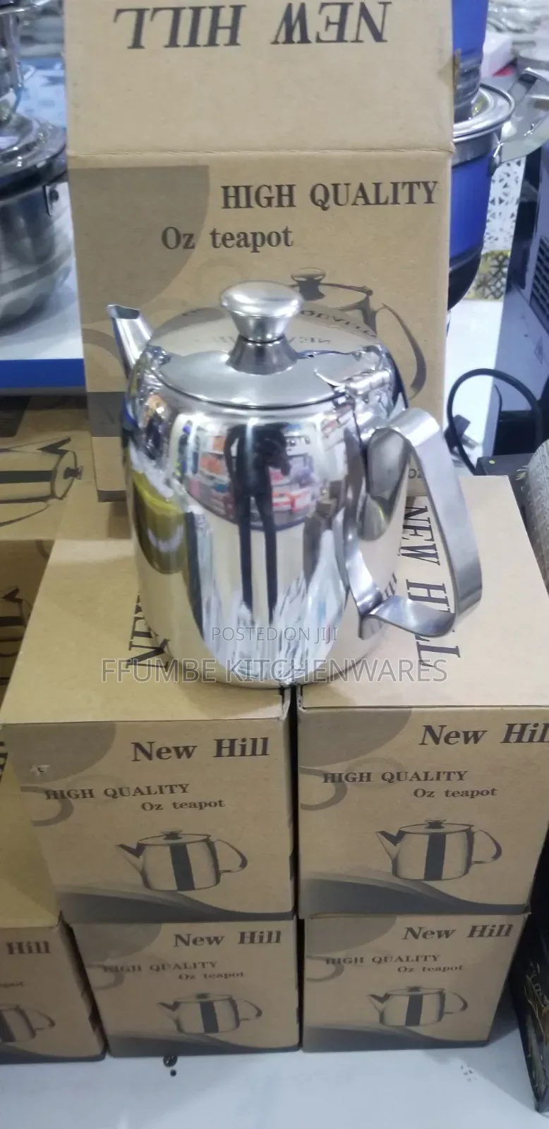 Steel Tea Pot