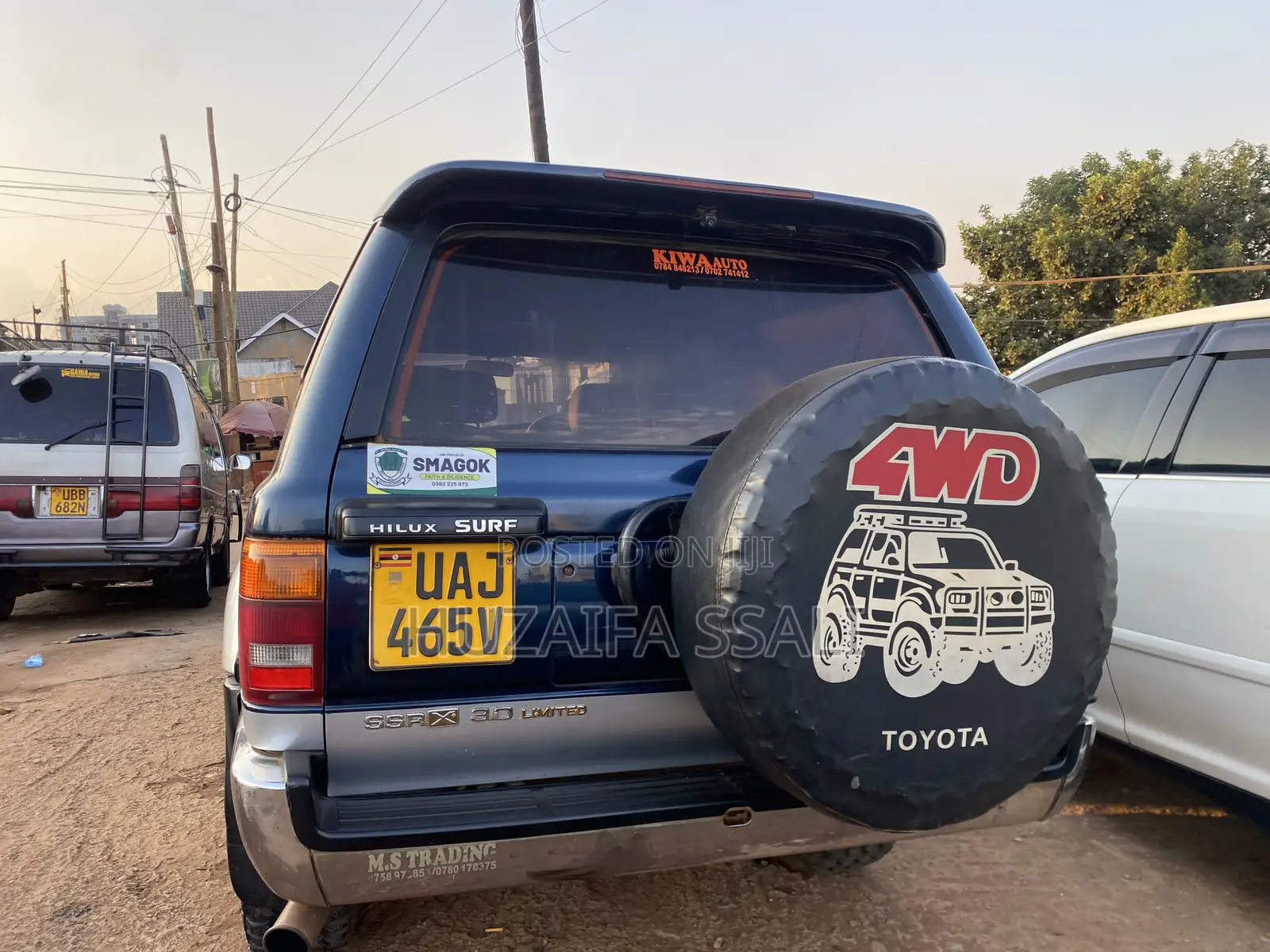 Toyota Hilux Surf 2004 Blue