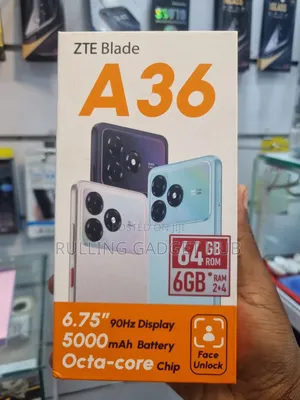New ZTE Blade A36 64 GB Gold