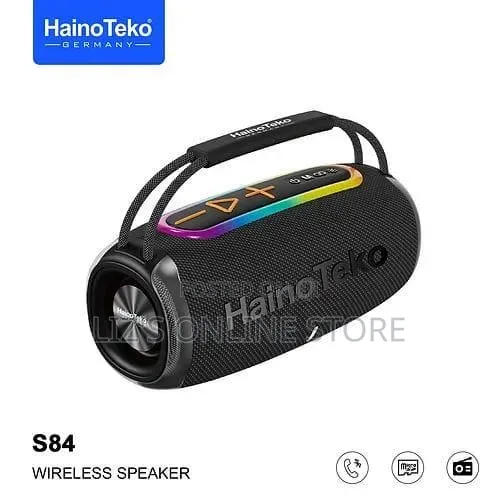 Hainotekos84portable Bluetoothwireless Speaker With Powerbank Function