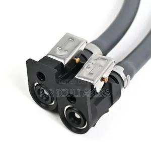Marine Outboard Fuel Line Assembly With an Integrated Hand Primer Bulb