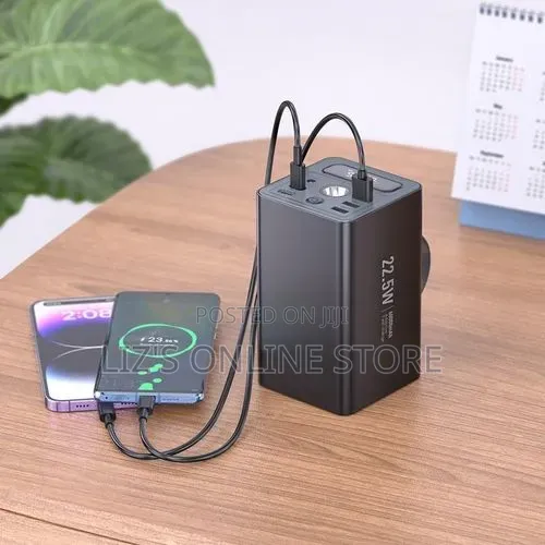 Hoco J138 Distant Power Bank With Ultra Large 60000mah Capacity.