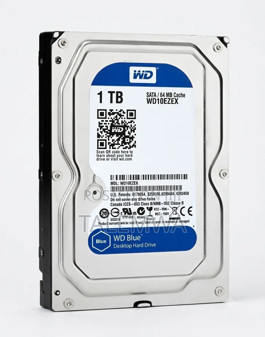 Wd Blue 1tb Sata 6gb/S 7200rpm Internal Hard Drive Western Digital