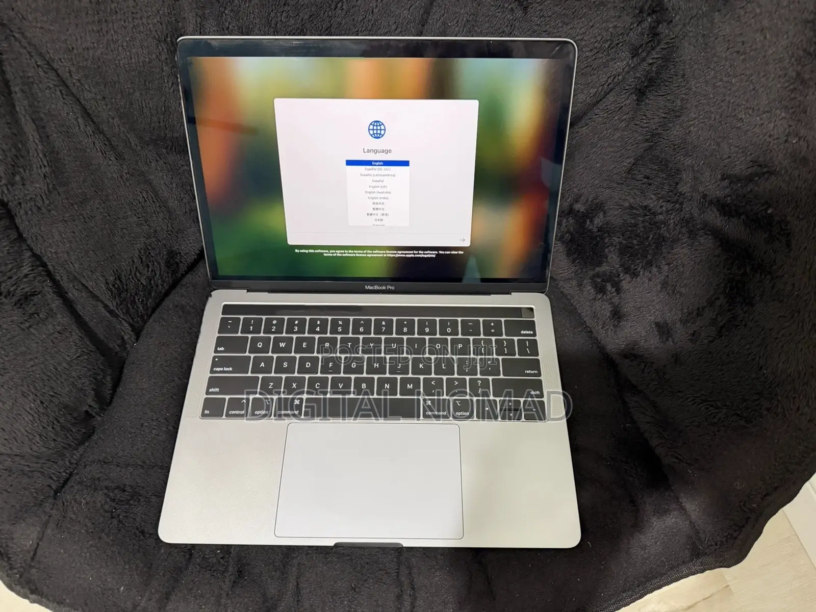 Laptop Apple MacBook Pro 2017 16GB Intel Core i5 SSD 512GB