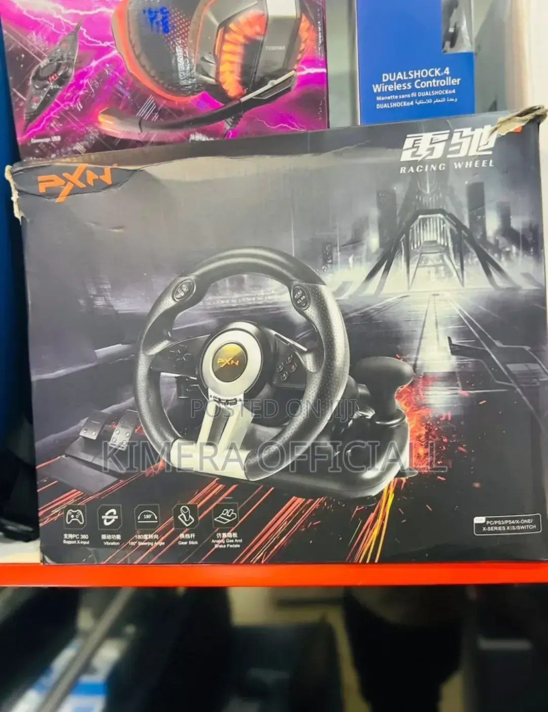 PXN V9 Racing Wheel. Brand New