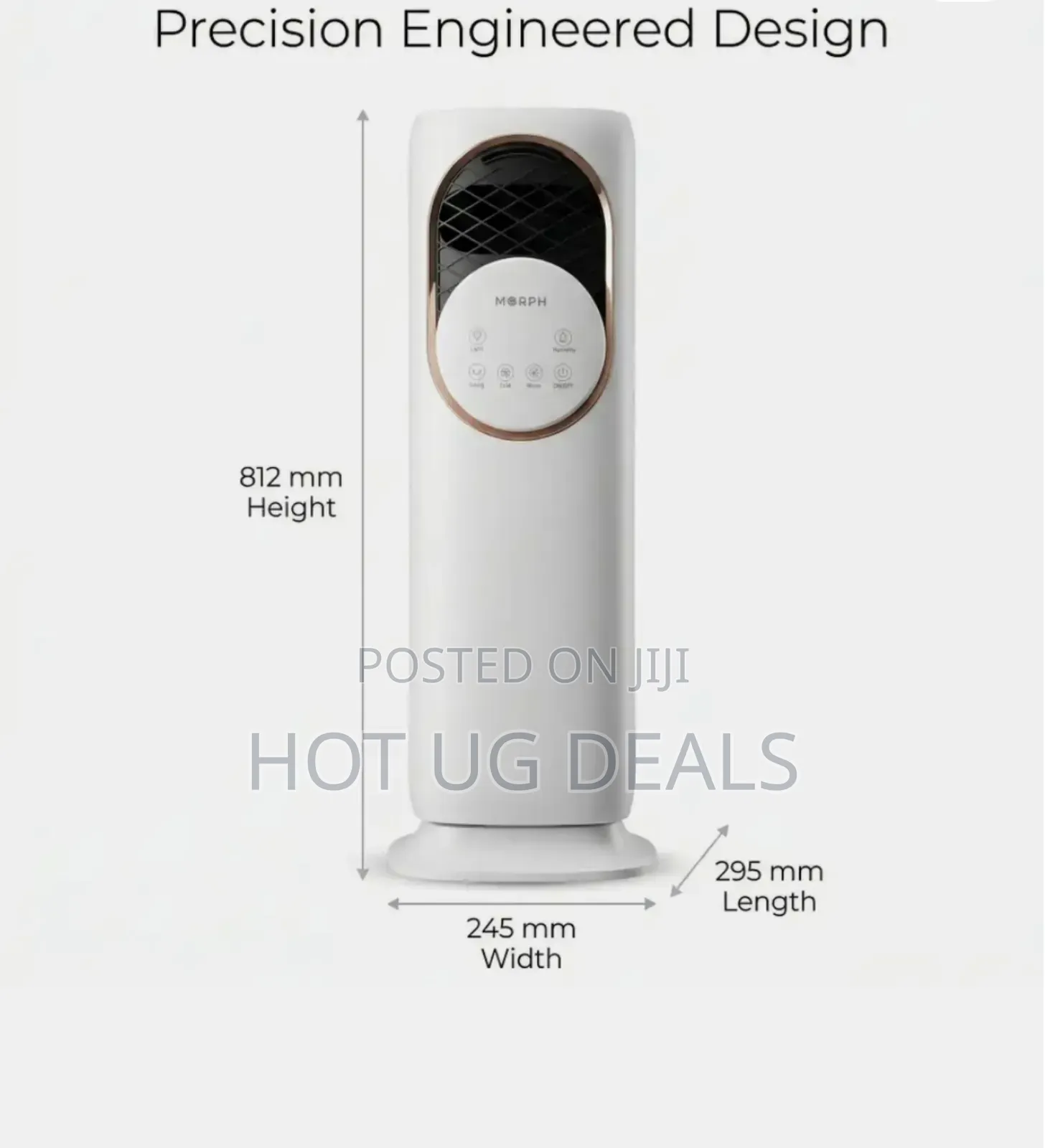 4-in-1 Oscillating Tower Fan | Cooler | Heater Combo | Humidifier