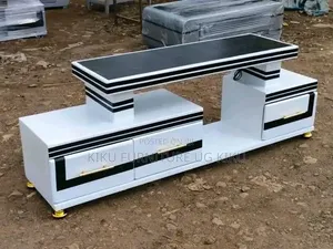 Tv Stand Available in Black and White Color