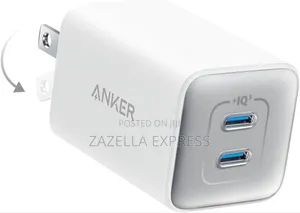 Anker 47w Nano Charger, 2 Port Compact Foldable Gan Usb C Charger
