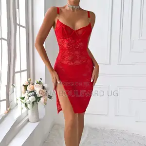 Savana Lace Chemise Short Dress Lingerie