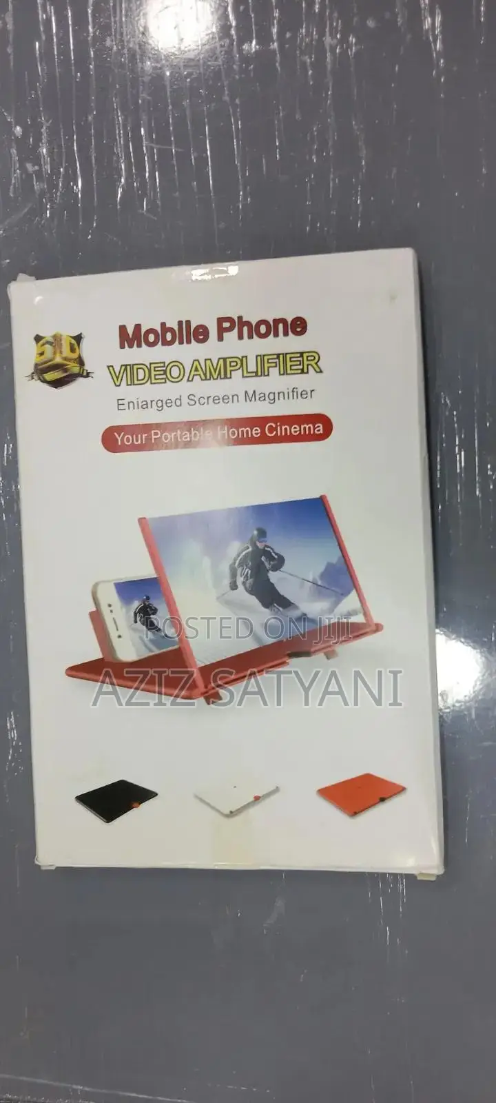 Mobile Phone Screen Magnifier, Amplifier With Holder Stand