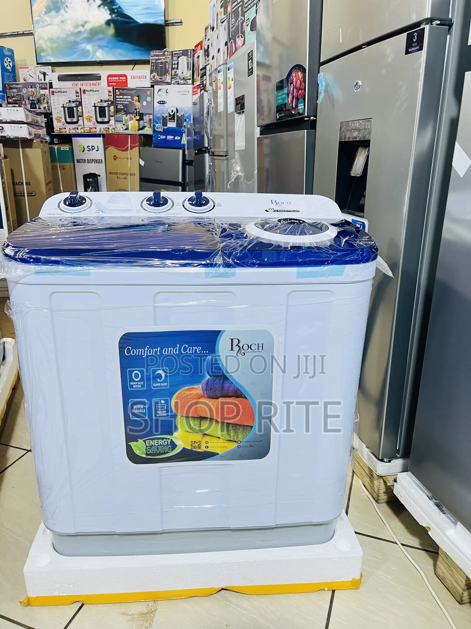Roch 7 KGS Double Tub Washing Machines