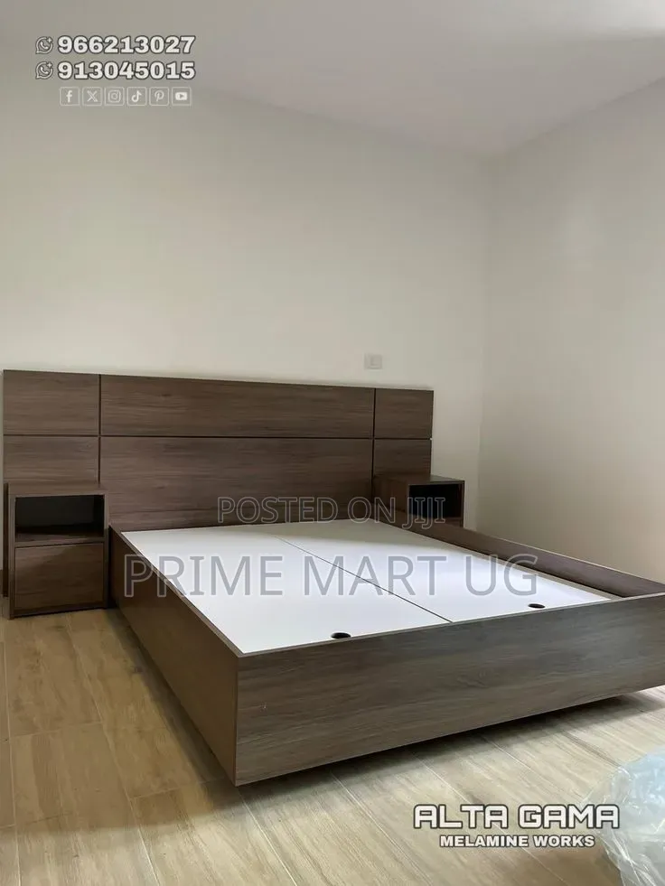 High Quality Bed Size 6x6 Wood Material