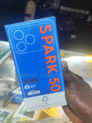 New Tecno Spark 50 128 GB Purple