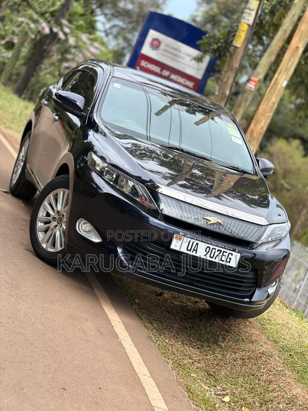 Toyota Harrier 2014 Black