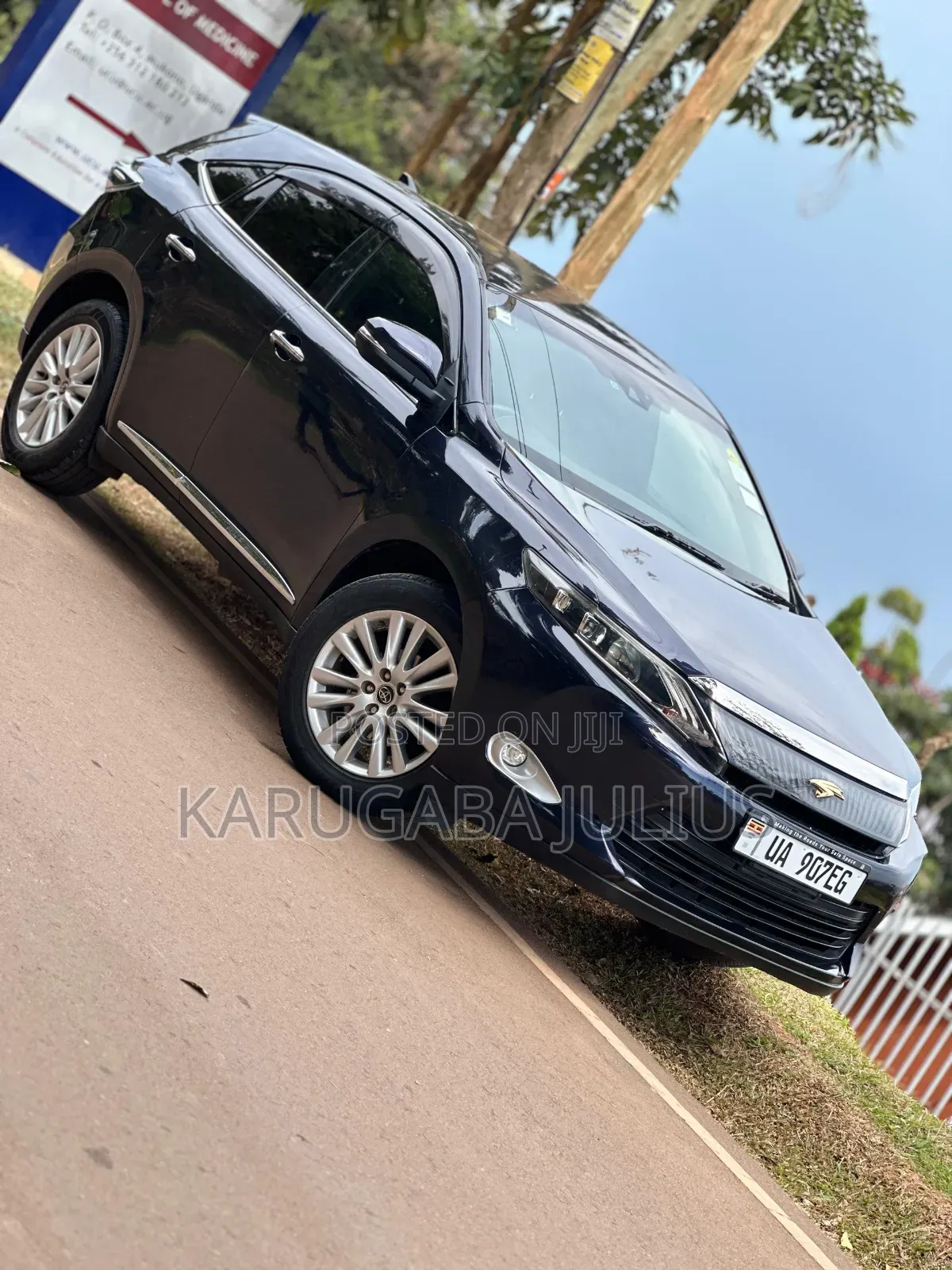 Toyota Harrier 2014 Black