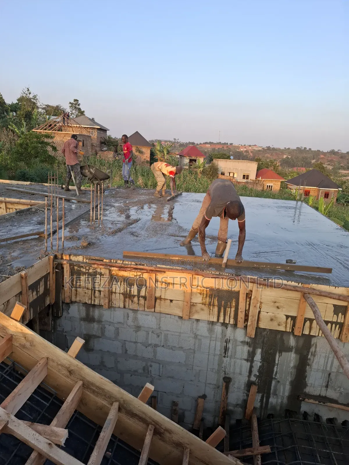 Slab Casting and Concrete Works