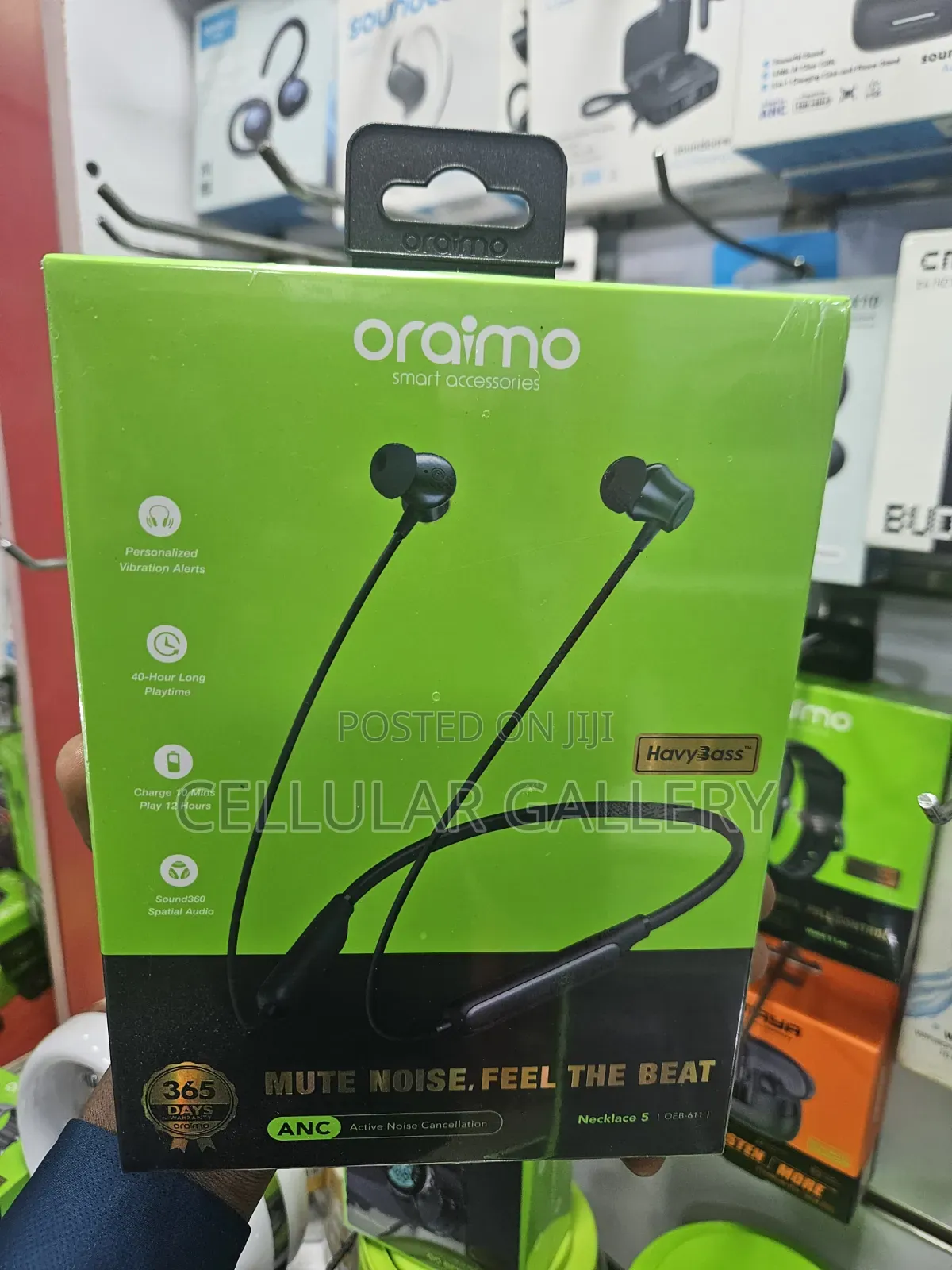 Oraimo Necklace 5 Active Noise Cancellation